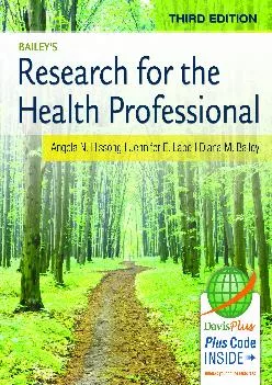 (READ)-Bailey\'s Research for the Health Professional