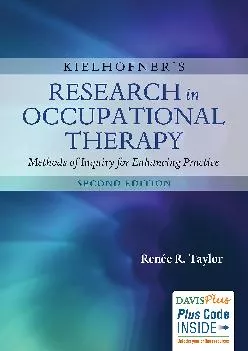 (DOWNLOAD)-Kielhofner\'s Research in Occupational Therapy: Methods of Inquiry for Enhancing Practice