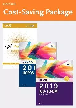 (EBOOK)-2019 ICD-10-CM Hospital Edition, 2019 HCPCS Professional Edition and AMA 2019 CPT Professional Edition Package