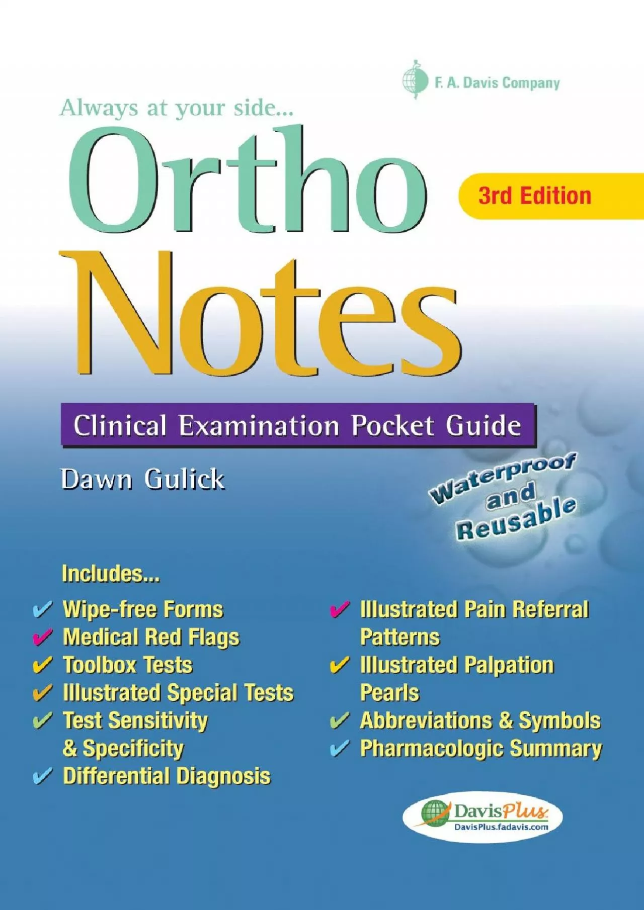 PDF-(READ)-Ortho Notes: Clinical Examination Pocket Guide (Davis\'s Notes)