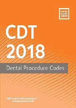 (BOOS)-CDT 2018: Dental Procedure Codes (Practical Guide)