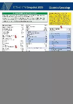 (BOOS)-Obstetrics/Gynecology (ICD-10-CM 2020 Snapshot Coding Card)