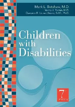 (EBOOK)-Children with Disabilities