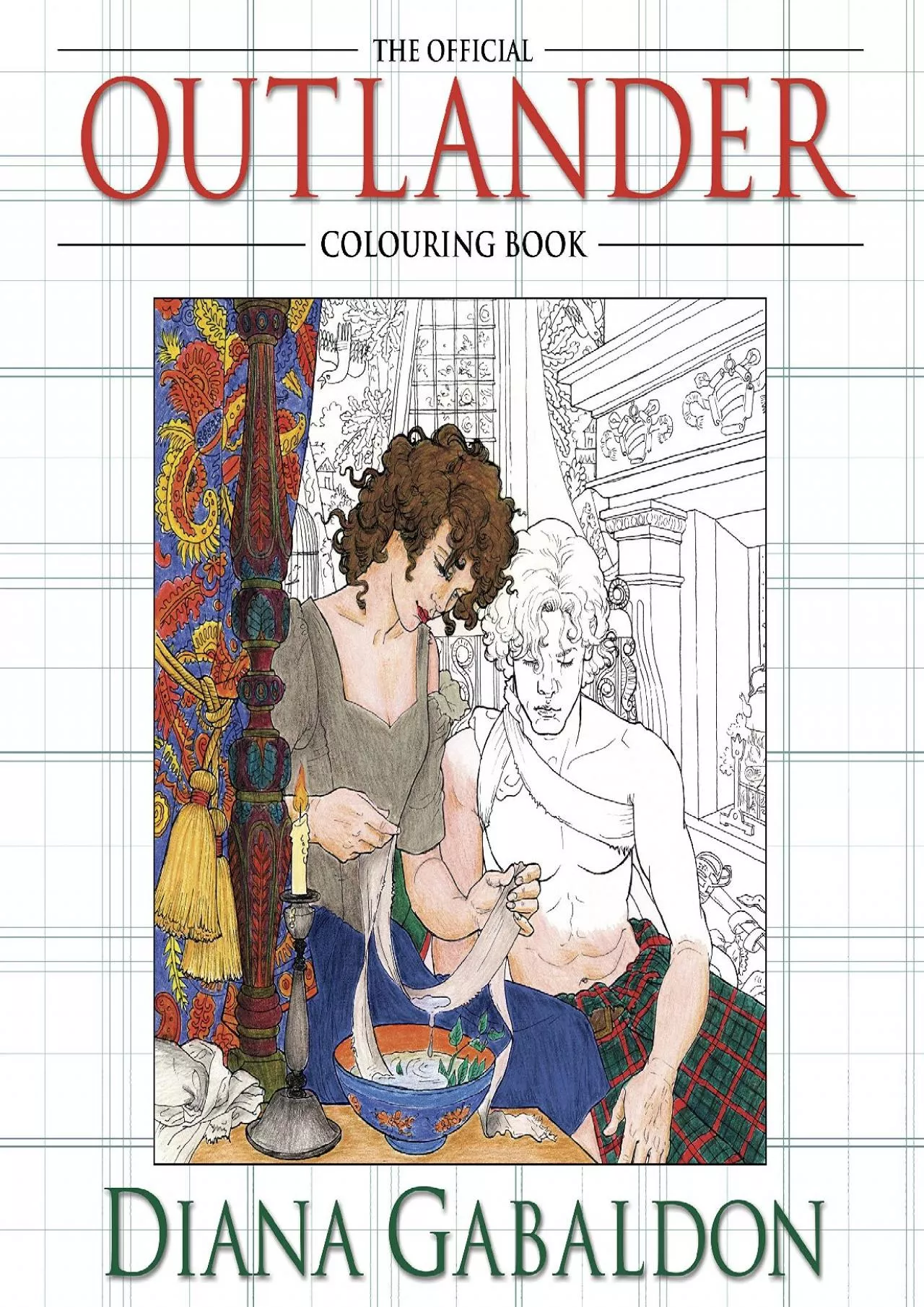 PDF-(EBOOK)-The Official Outlander Colouring Book