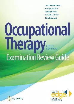(EBOOK)-Occupational Therapy Examination Review Guide