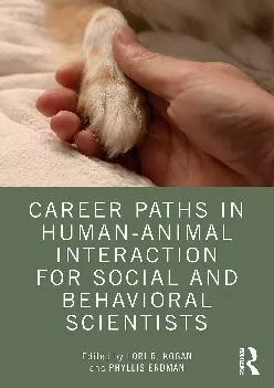 (DOWNLOAD)-Career Paths in Human-Animal Interaction for Social and Behavioral Scientists