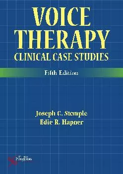 (BOOK)-Voice Therapy: Clinical Case Studies, Fifth Edition