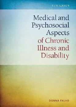 (BOOS)-Medical and Psychosocial Aspects of Chronic Illness and Disability