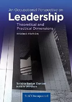 (BOOK)-An Occupational Perspective on Leadership: Theoretical and Practical Dimensions