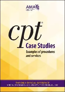 (BOOS)-CPT Case Studies: Examples of Procedures and Services