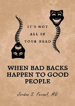 (EBOOK)-When Bad Backs Happen to Good People: It’s Not All in Your Head