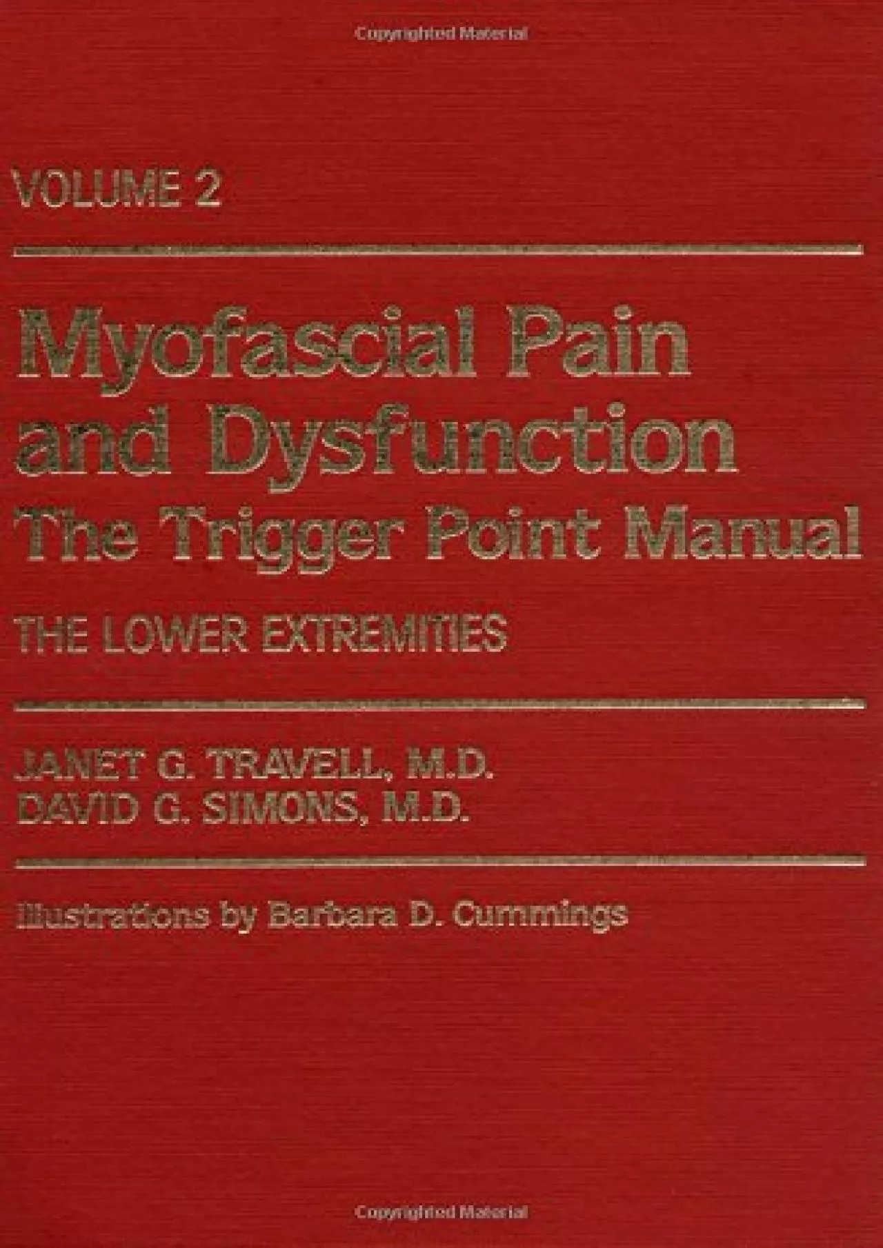 (BOOK)-Myofascial Pain and Dysfunction: The Trigger Point Manual Vol. 2., The Lower Extremities