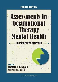 (READ)-Assessments in Occupational Therapy Mental Health: An Integrative Approach