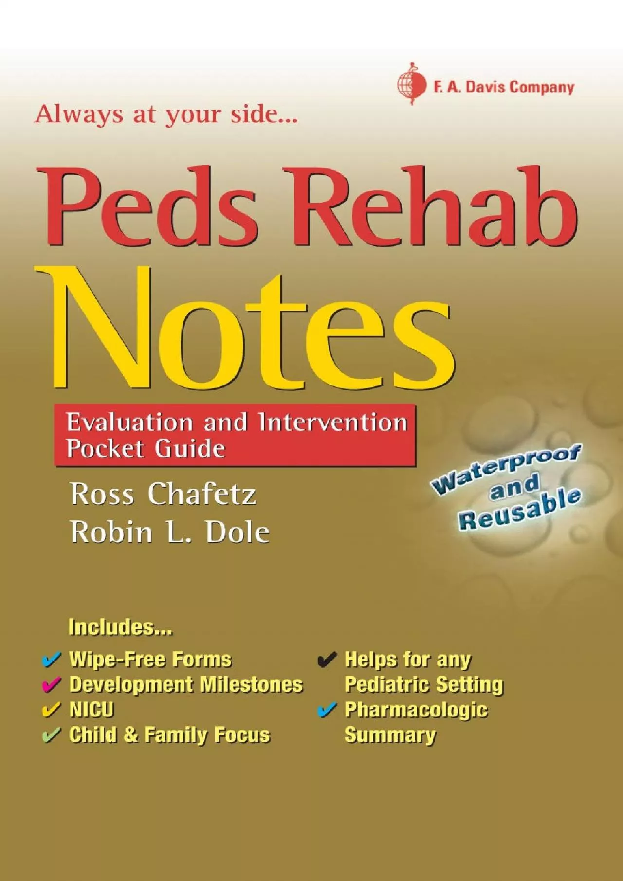 (DOWNLOAD)-Peds Rehab Notes: Evaluation and Intervention Pocket Guide (Davis\'s Notes