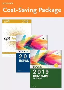 (BOOK)-2019 ICD-10-CM Physician Edition, 2019 HCPCS Professional Edition and AMA 2019 CPT Professional Edition Package