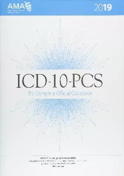 (BOOK)-ICD-10-PCS 2019: The Complete Official Codebook