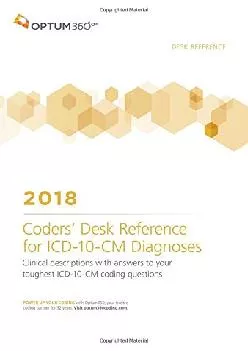 (EBOOK)-Coders Desk Reference for Diagnoses (ICD-10-CM) 2018
