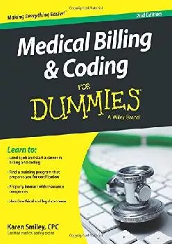 (READ)-Medical Billing & Coding Fd, 2e (For Dummies (Career/Education))