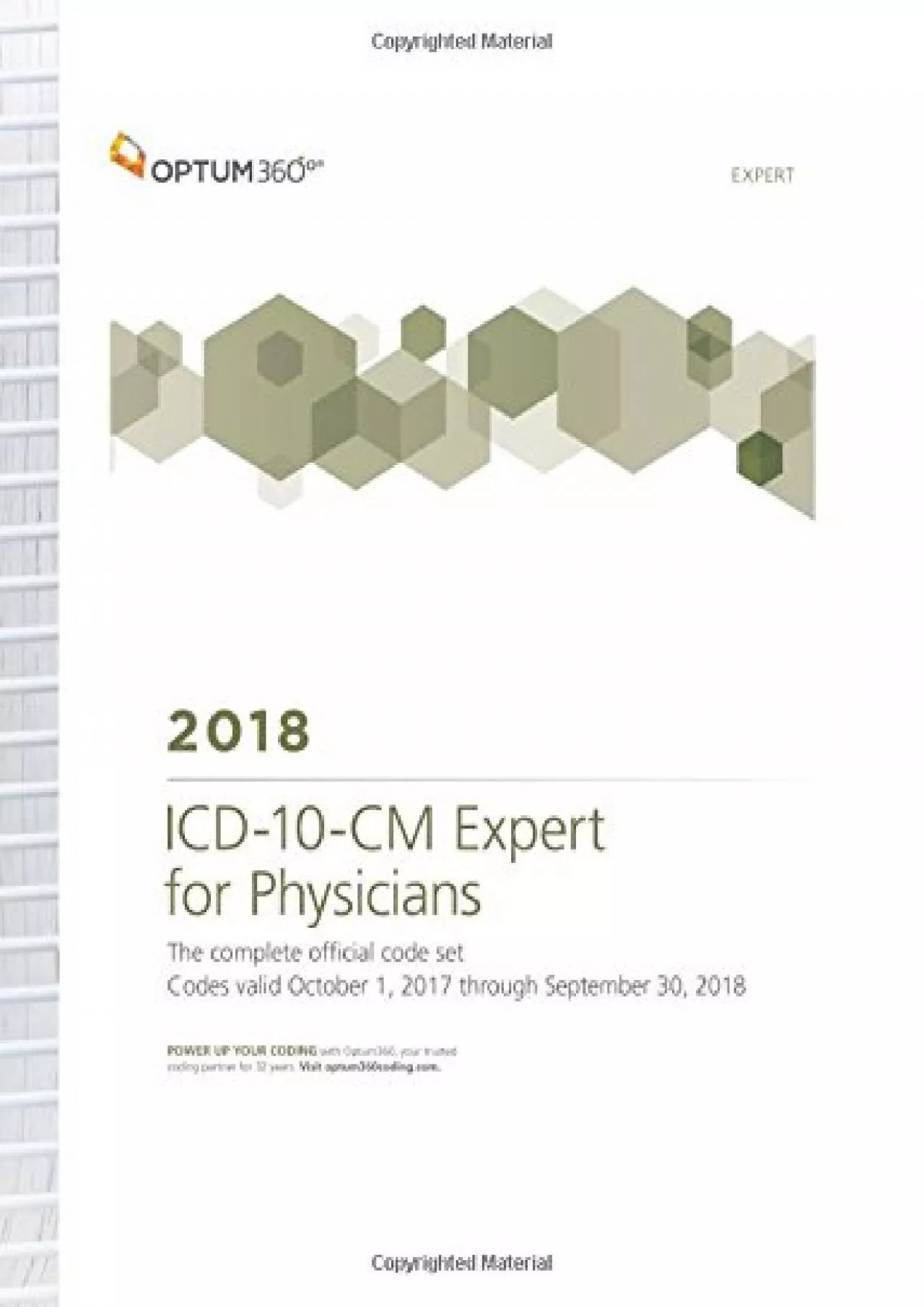 PDF-(BOOK)-ICD-10-CM Expert for Physicians: With Guidelines 2018 (Spiral)