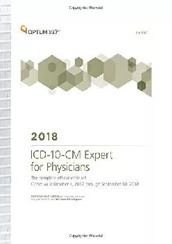 (BOOK)-ICD-10-CM Expert for Physicians: With Guidelines 2018 (Spiral)