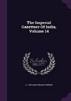 (BOOS)-The Imperial Gazetteer of India, Volume 14