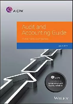 (EBOOK)-Investment Companies, 2019 (AICPA Audit and Accounting Guide)