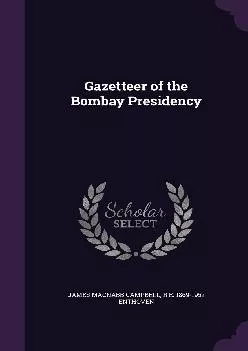 (BOOS)-Gazetteer of the Bombay Presidency