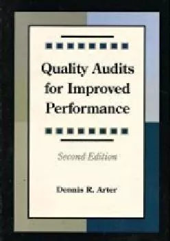 (BOOS)-Quality Audits for Improved Performance