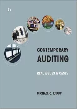 (EBOOK)-Contemporary Auditing: Real Issues and Cases