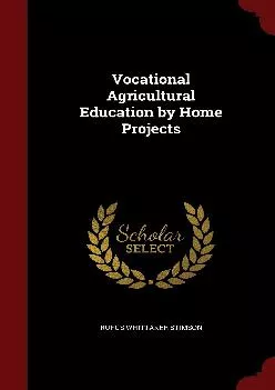 (BOOK)-Vocational Agricultural Education by Home Projects