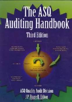 (DOWNLOAD)-The ASQ Auditing Handbook
