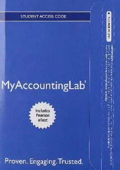 (EBOOK)-NEW MyLab Accounting with Pearson eText -- Standalone Access Card -- for Auditing and Assurance Services