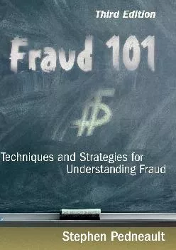 (BOOS)-Fraud 101: Techniques and Strategies for Understanding Fraud