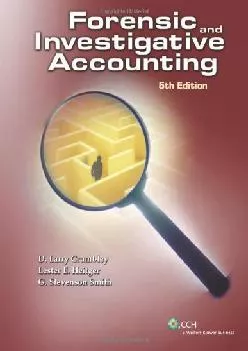 (BOOS)-Forensic & Investigative Accounting (Fifth Edition)