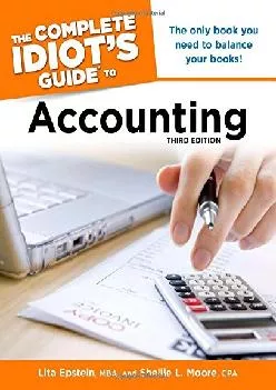 (BOOK)-The Complete Idiot\'s Guide to Accounting, 3rd Edition