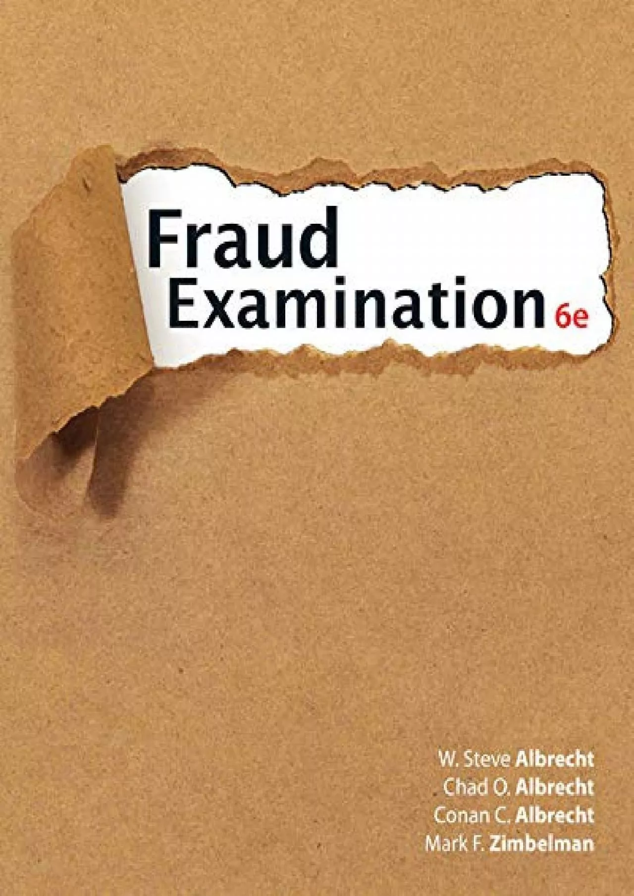 (EBOOK)-Bundle: Fraud Examination, Loose-leaf Version, 6th + MindTap Accounting, 1 term