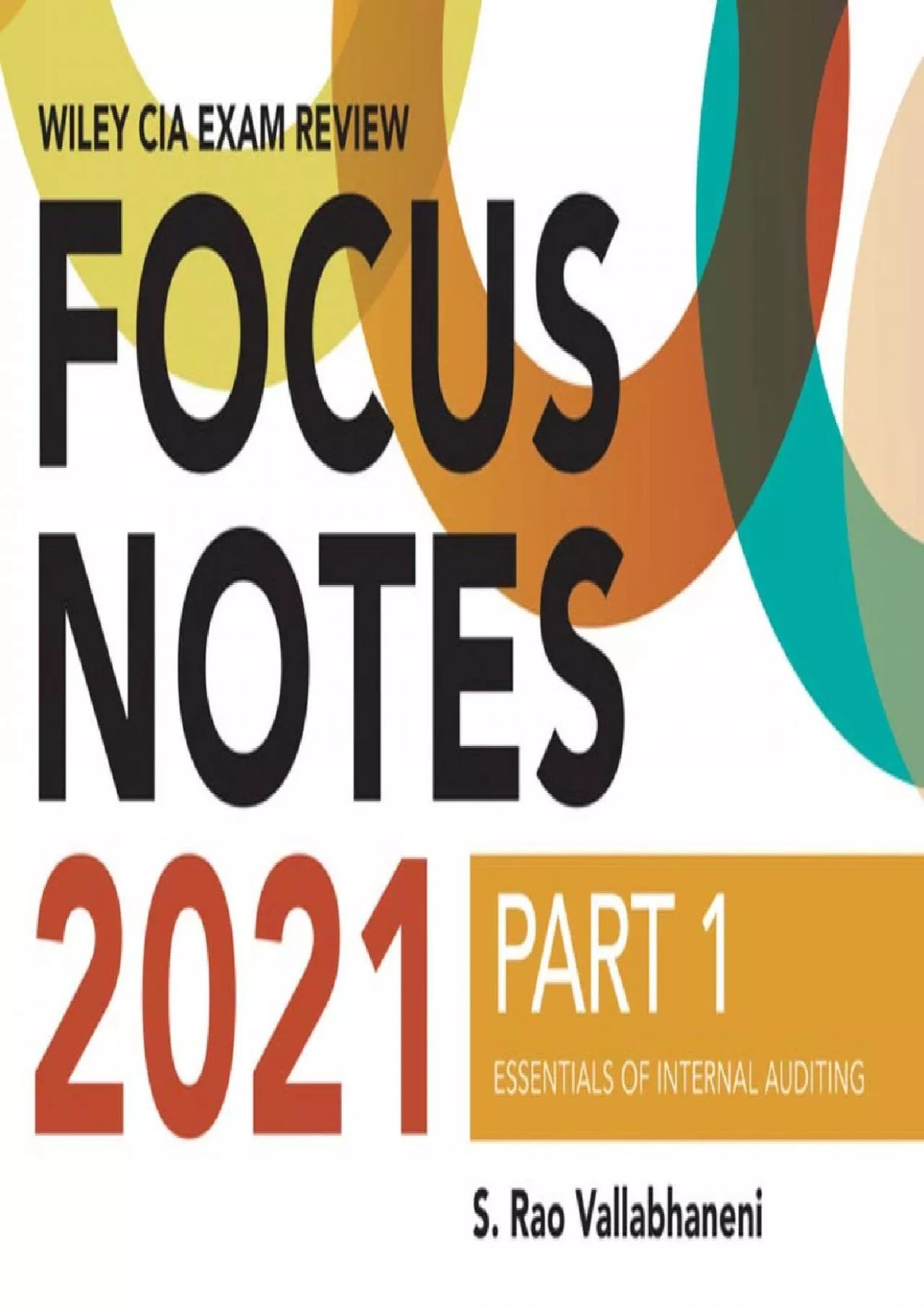(EBOOK)-Wiley CIA Exam Review 2021 Focus Notes, Part 1: Essentials of Internal Auditing