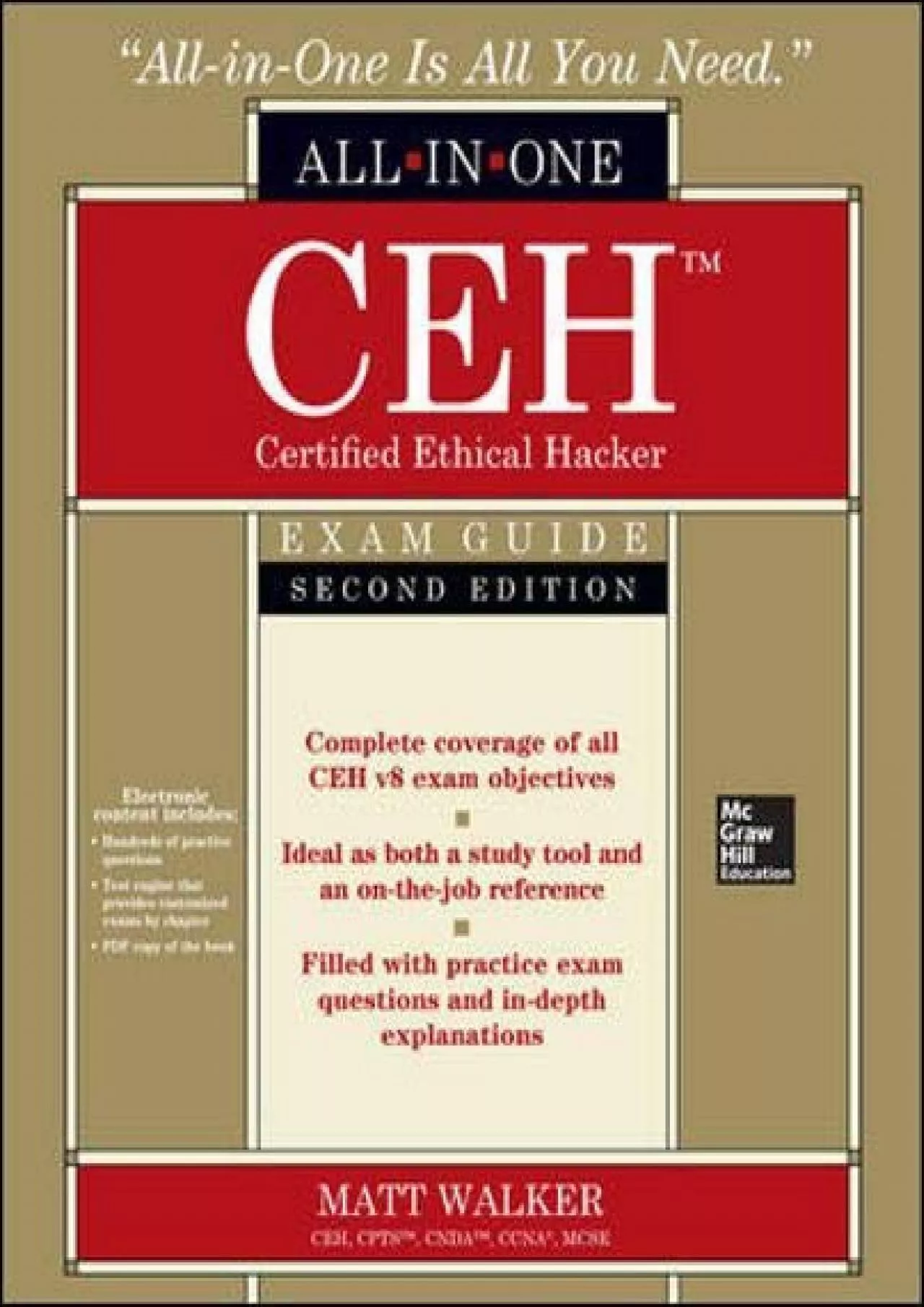 PDF-(READ)-CEH Certified Ethical Hacker All-in-One Exam Guide, Second Edition