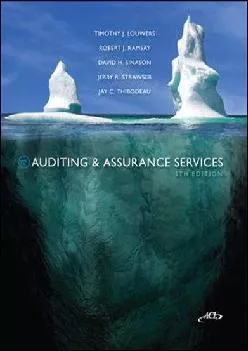 (EBOOK)-Auditing & Assurance Services, 5th Edition (Auditing and Assurance Services)