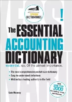 (BOOS)-The Essential Accounting Dictionary (Sphinx Dictionaries)