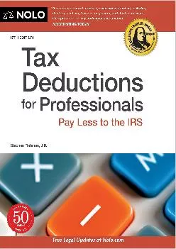 (BOOK)-Tax Deductions for Professionals: Pay Less to the IRS