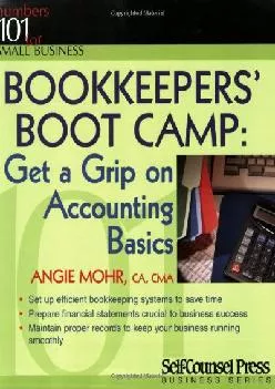 (EBOOK)-Bookkeepers\' Boot Camp: Get a Grip on Accounting Basics