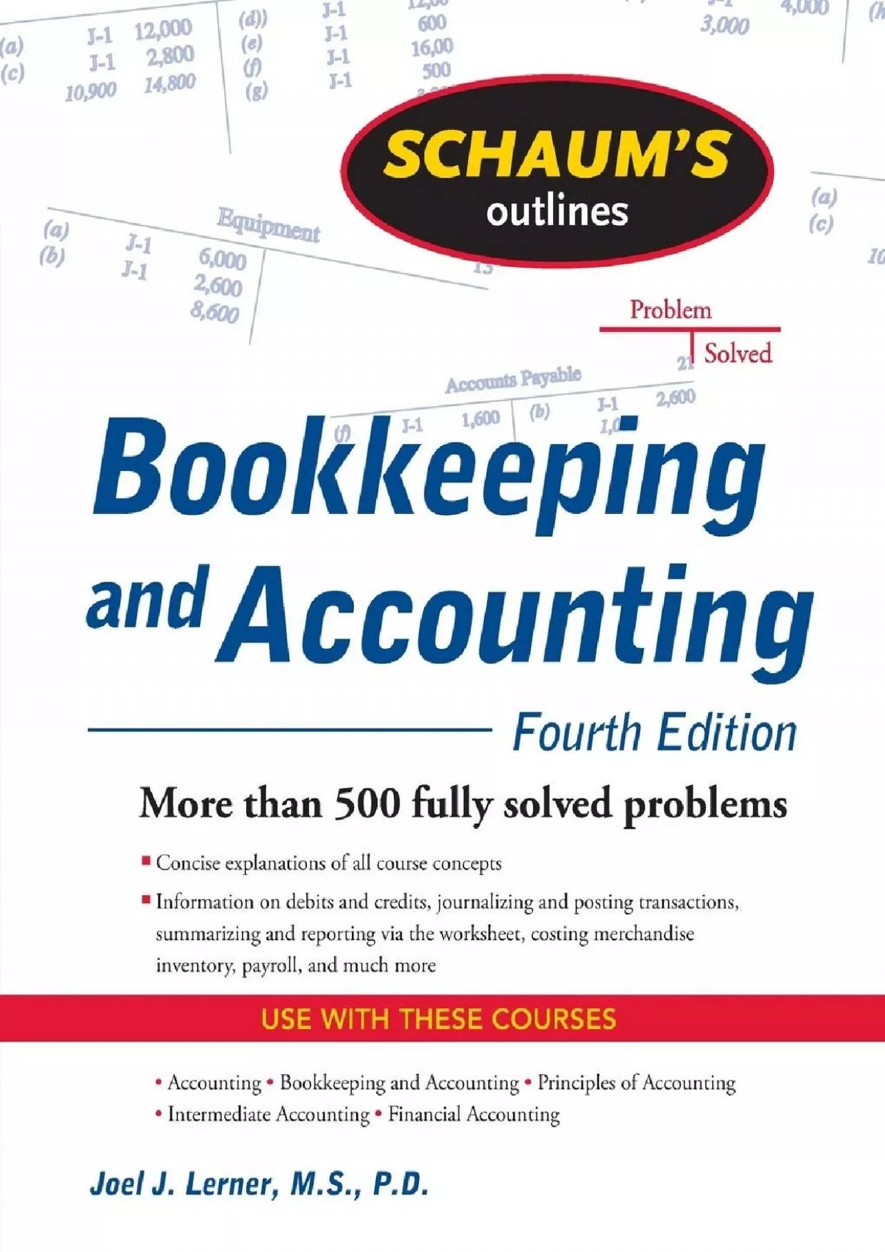 (DOWNLOAD)-Schaum\'s Outline of Bookkeeping and Accounting, Fourth Edition (Schaum\'s