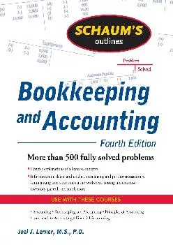 (DOWNLOAD)-Schaum\'s Outline of Bookkeeping and Accounting, Fourth Edition (Schaum\'s Outlines)