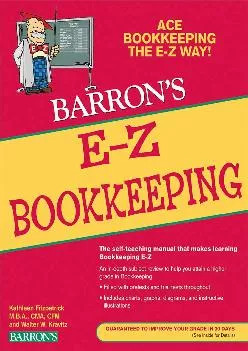 (READ)-E-Z Bookkeeping (Barron\'s E-Z Series)