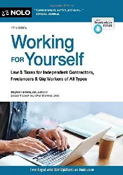 (BOOS)-Working for Yourself: Law & Taxes for Independent Contractors, Freelancers & Gig Workers of All Types