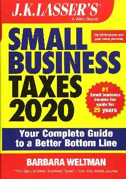 (BOOS)-Lasser Small Bus Taxes 2020 P (J.K. Lasser)