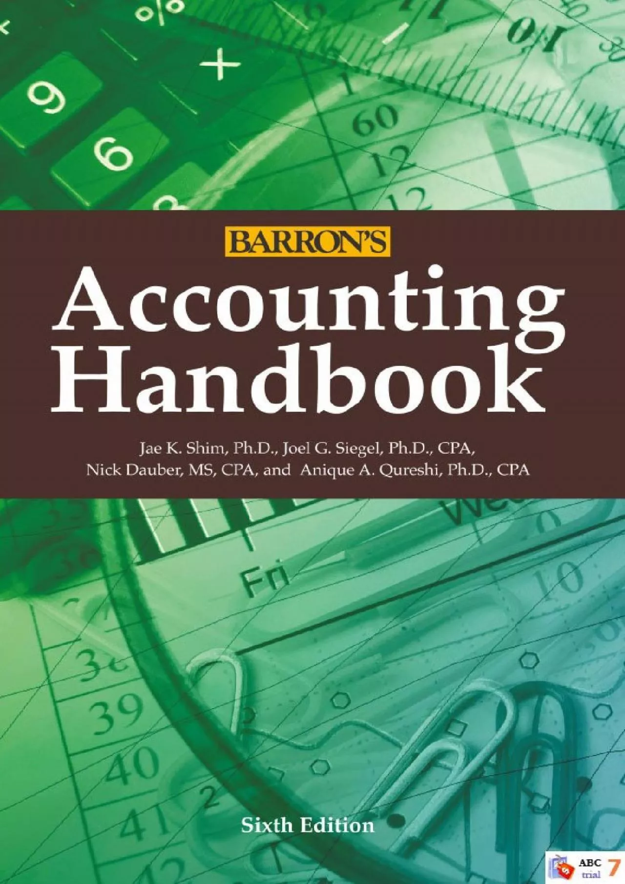 (BOOK)-Accounting Handbook (Barron\'s Accounting Handbook)