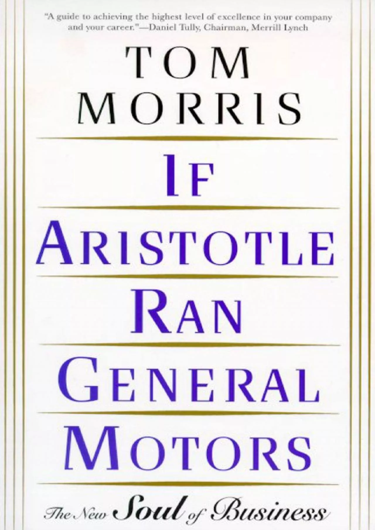 (READ)-If Aristotle Ran General Motors