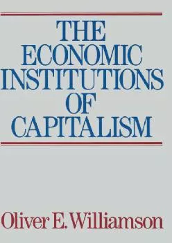 (READ)-The Economic Institutions of Capitalism